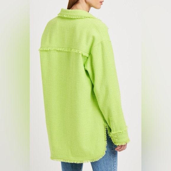 NWT APPARIS Callie Fringe Shacket - Picture 2 of 14